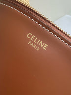 CELINE - TEEN COUFFIN IN WICKER AND NATURAL CALFSKIN