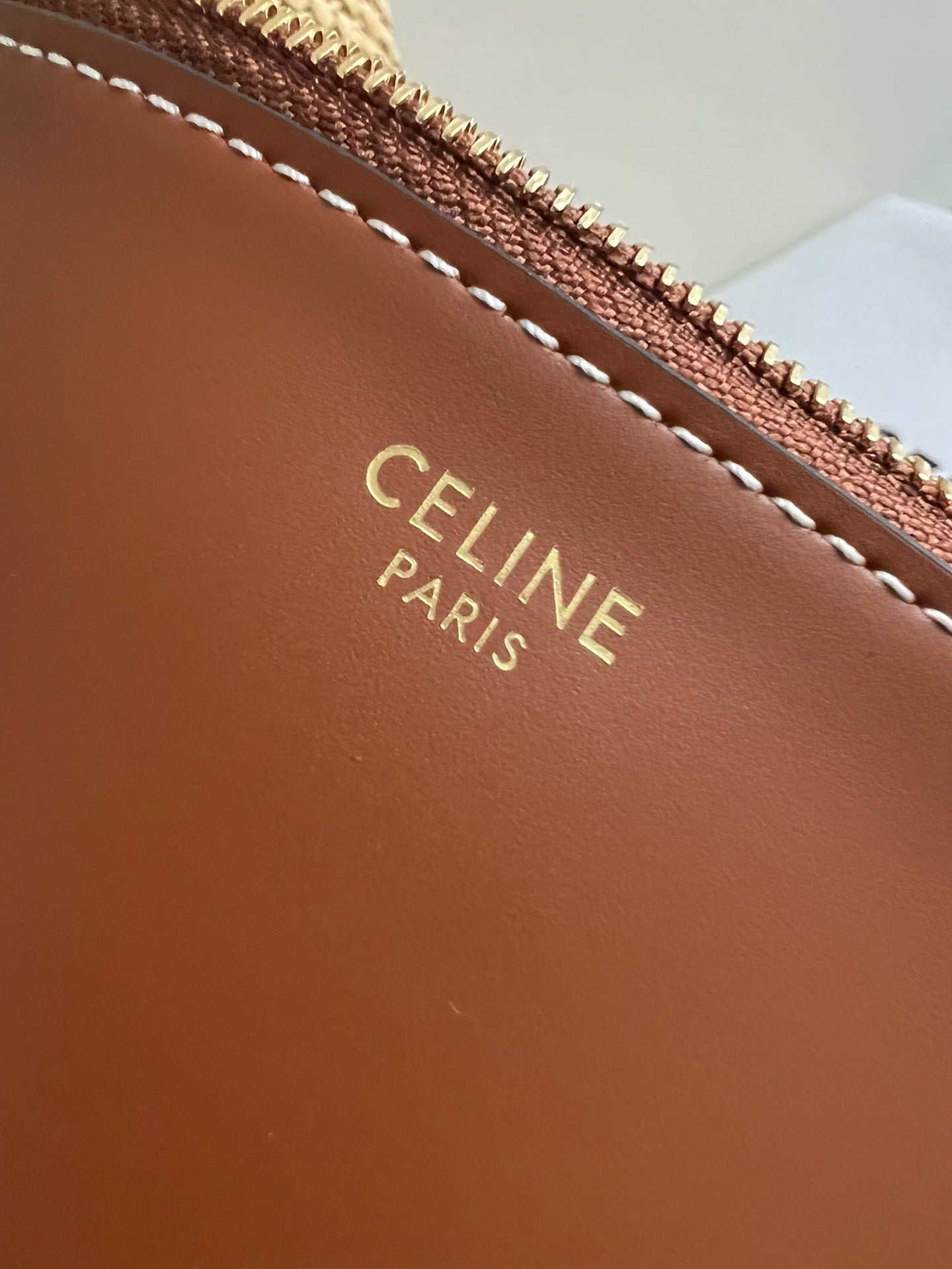CELINE - TEEN COUFFIN IN WICKER AND NATURAL CALFSKIN