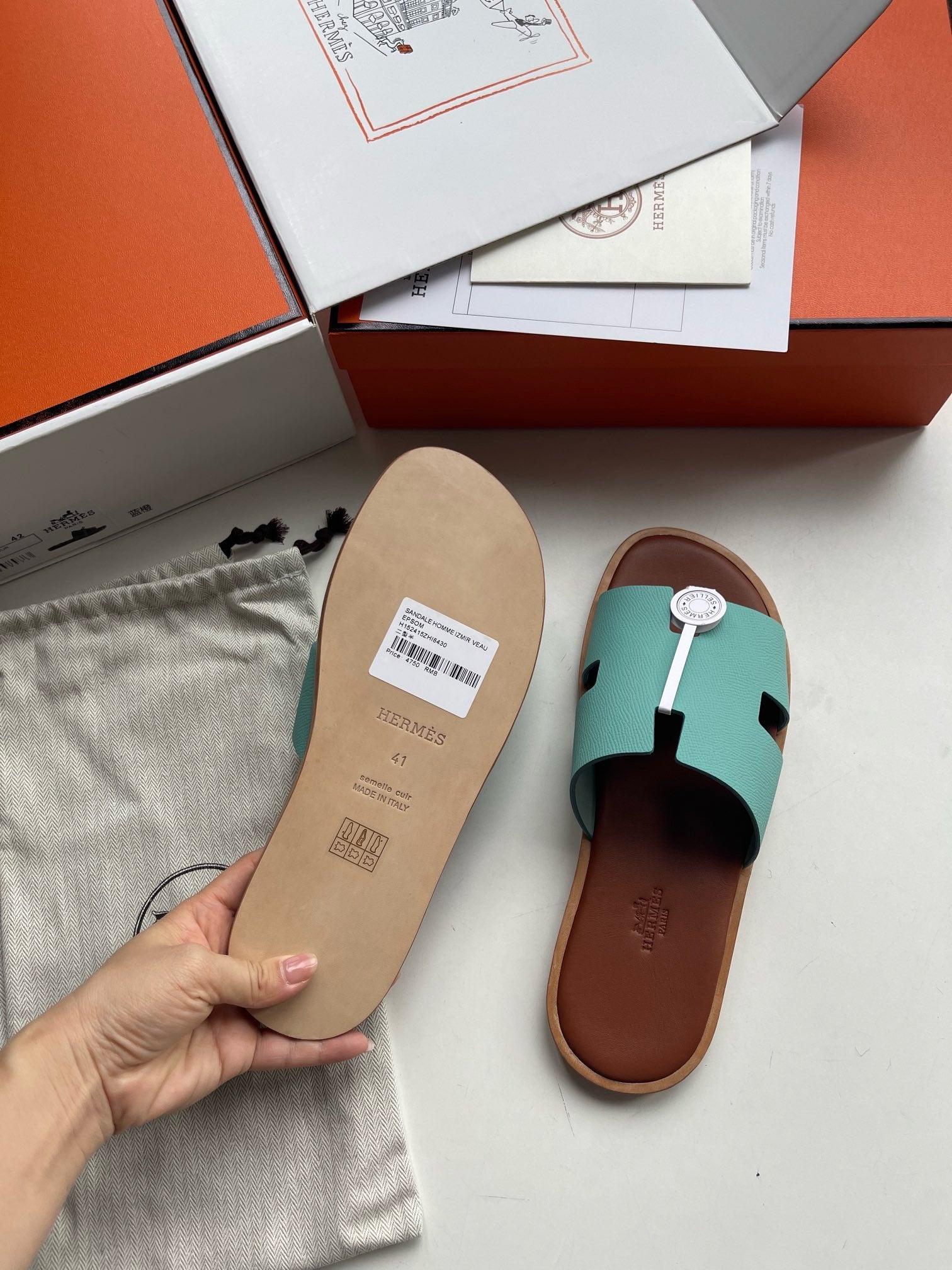 HERMES - Men’s Slippers