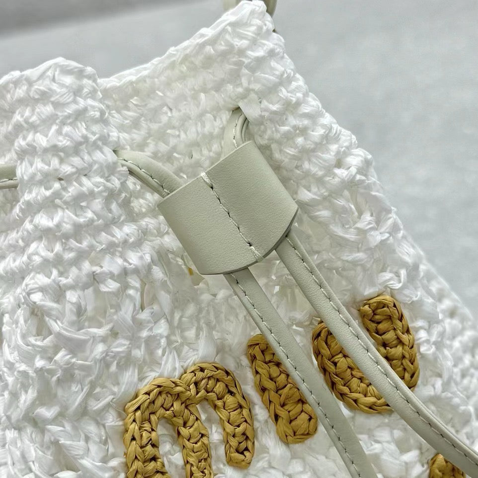 MIU MIU - Woven fabric mini-bag