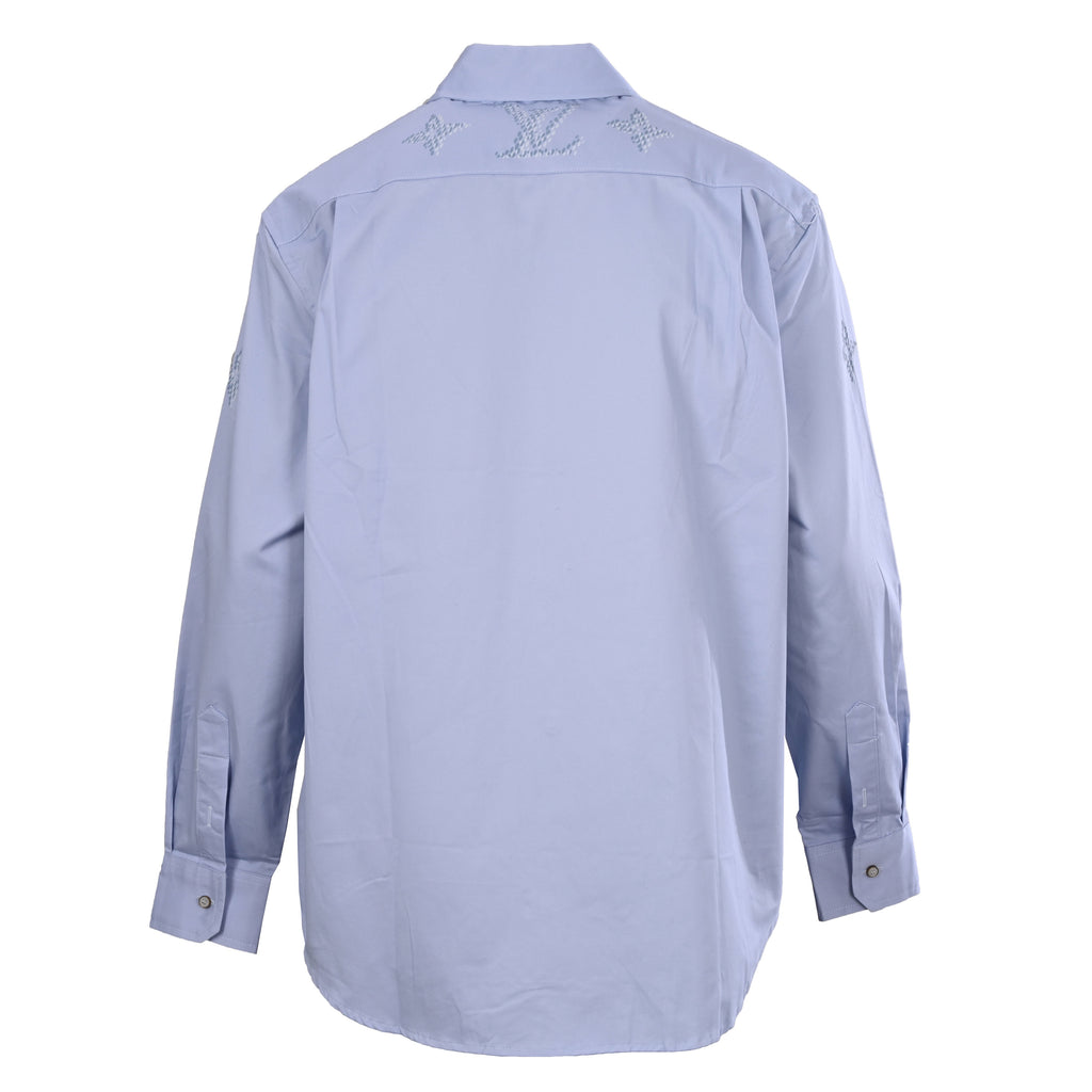 LOUIS VUITTON - Printed Signature Long-Sleeved Shirt