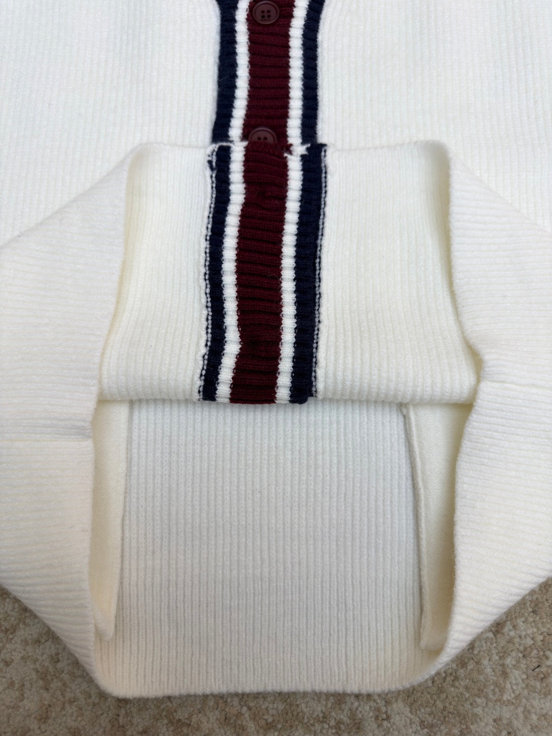 GUCCI  - intarsia wool cardigan