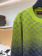 GUCCI  -  GG Wool Cashmere Jacquard Sweater
