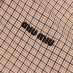 MIU MIU - Checked shirt