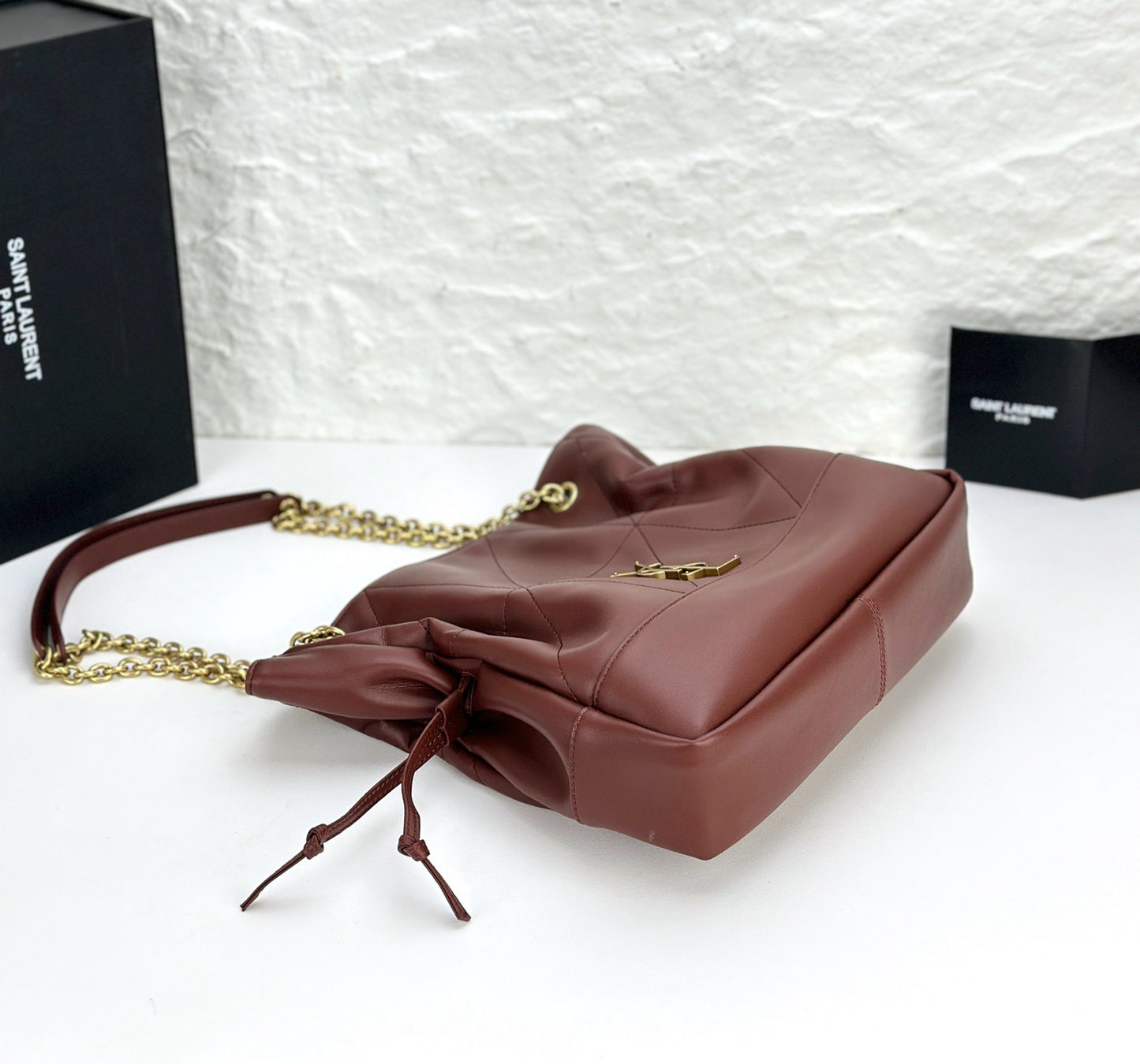 SAINT LAURENT- JAMIE SHOPPING LAMBSKIN