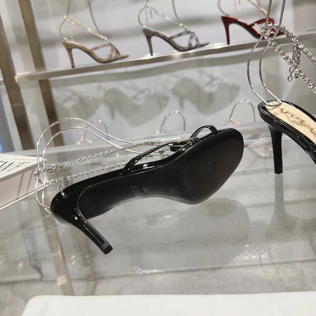 GUCCI - Embellished sandals