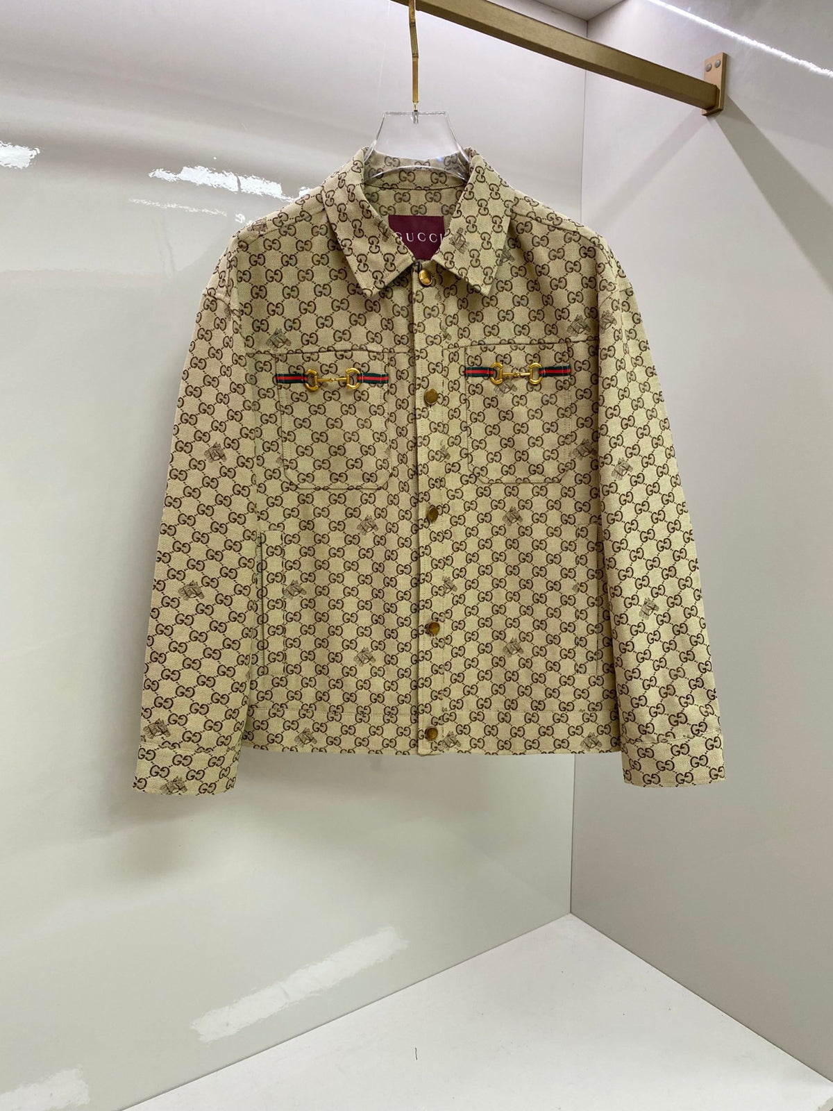 GUCCI  - GG canvas shirt jacket