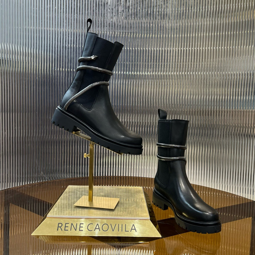 RENE CAOVILLA - jeweled jumper biker