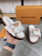 LOUIS VUITTON- pillow flat mule