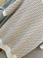 FENDI - Jacquard Knitted T-Shirt