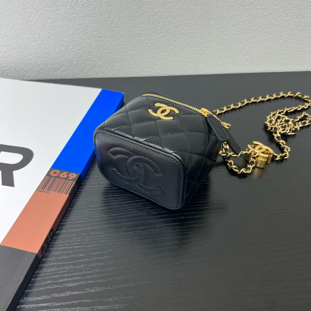CHANEL - Mini Vanity Cosmetic Bag