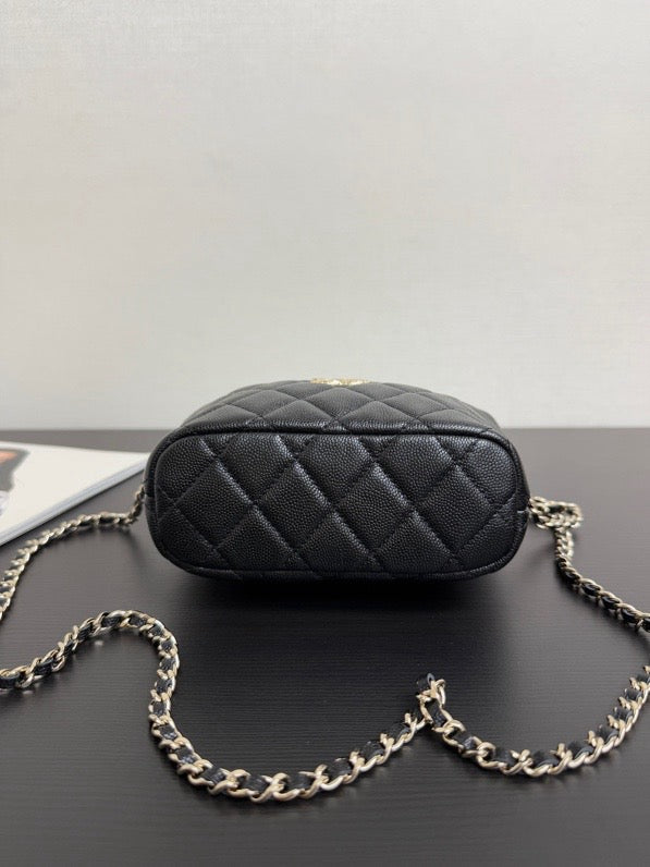 CHANEL - Caviar Quilted Hobo Bag