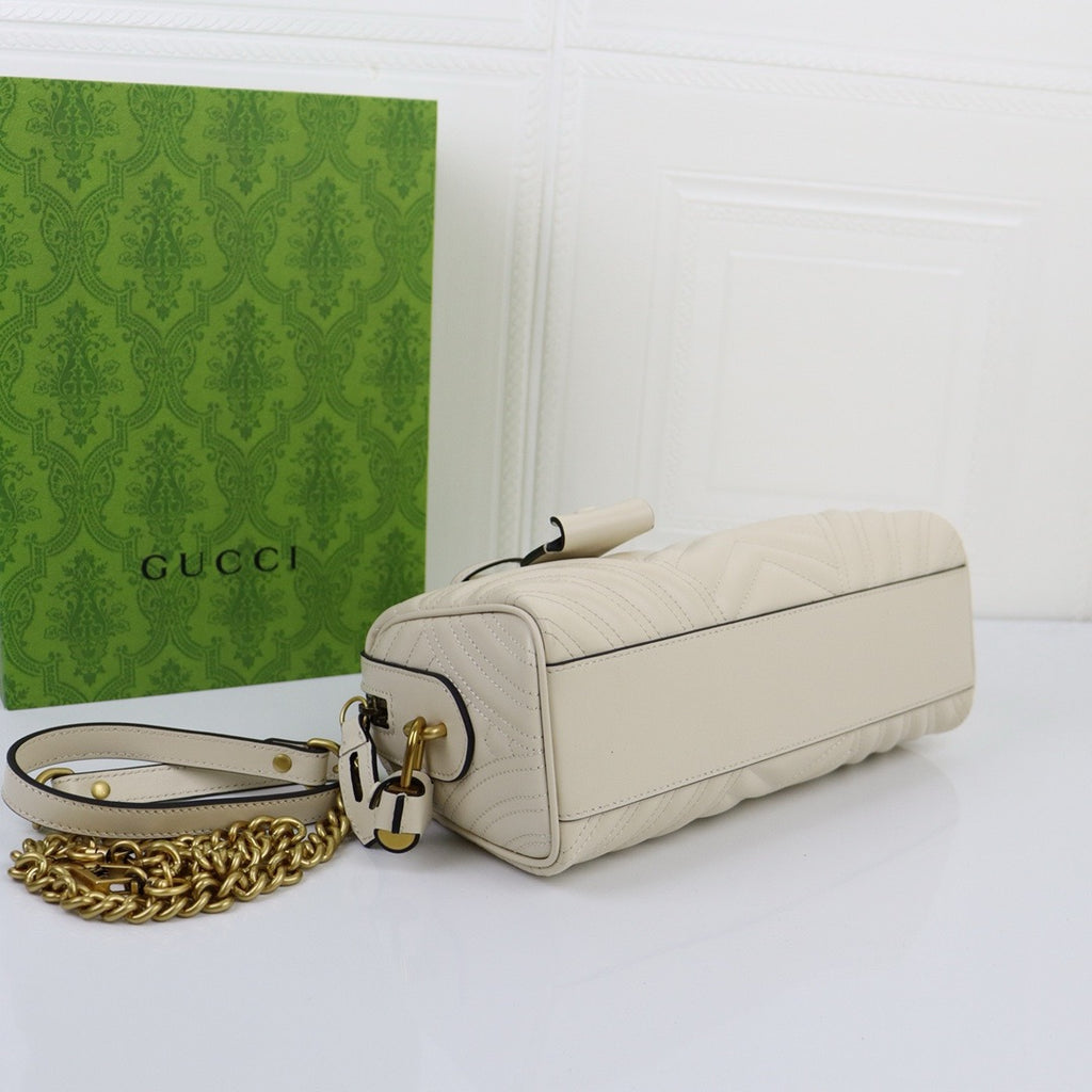 GUCCI - GG Marmont Small Top Handle Bag