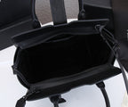SAINT LAURENT- Black Leather Handbag