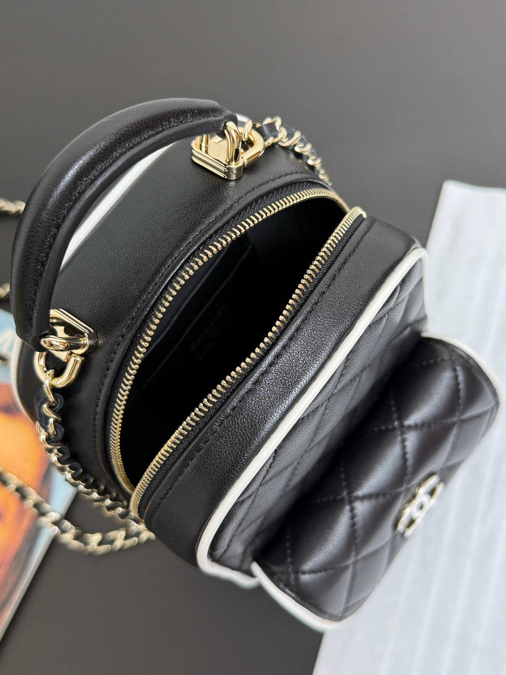 CHANEL - Chanel Mini Caviar Urban Spirit Backpack