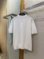 FENDI - Jacquard Knitted T-Shirt