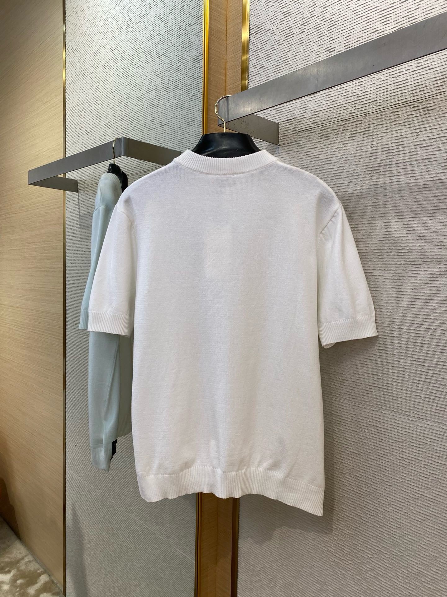 FENDI - Jacquard Knitted T-Shirt