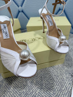 JIMMY CHOO - Women’s Sandals with Pearl