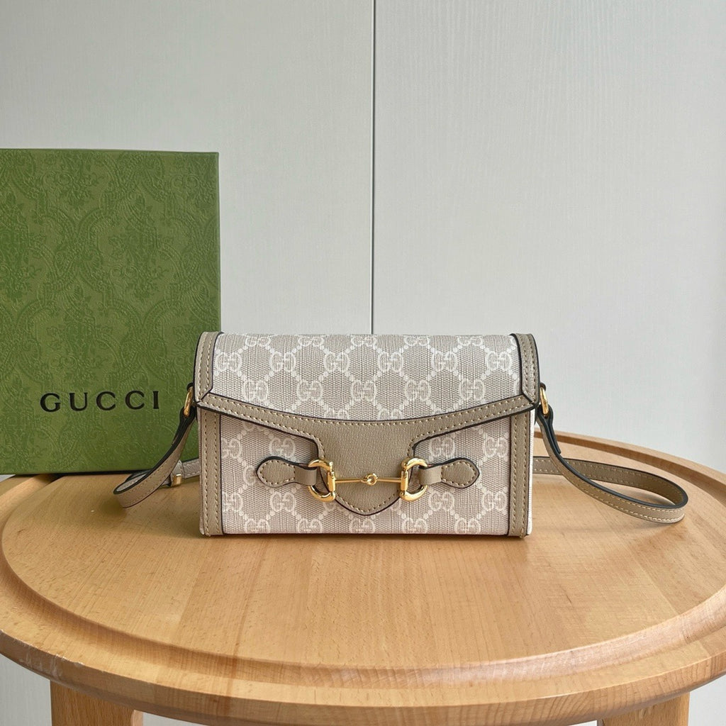 GUCCI - Horsebit 1955 mini bag