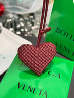 BOTTEGA VENETA - Intrecciato Leather Bag Charm
