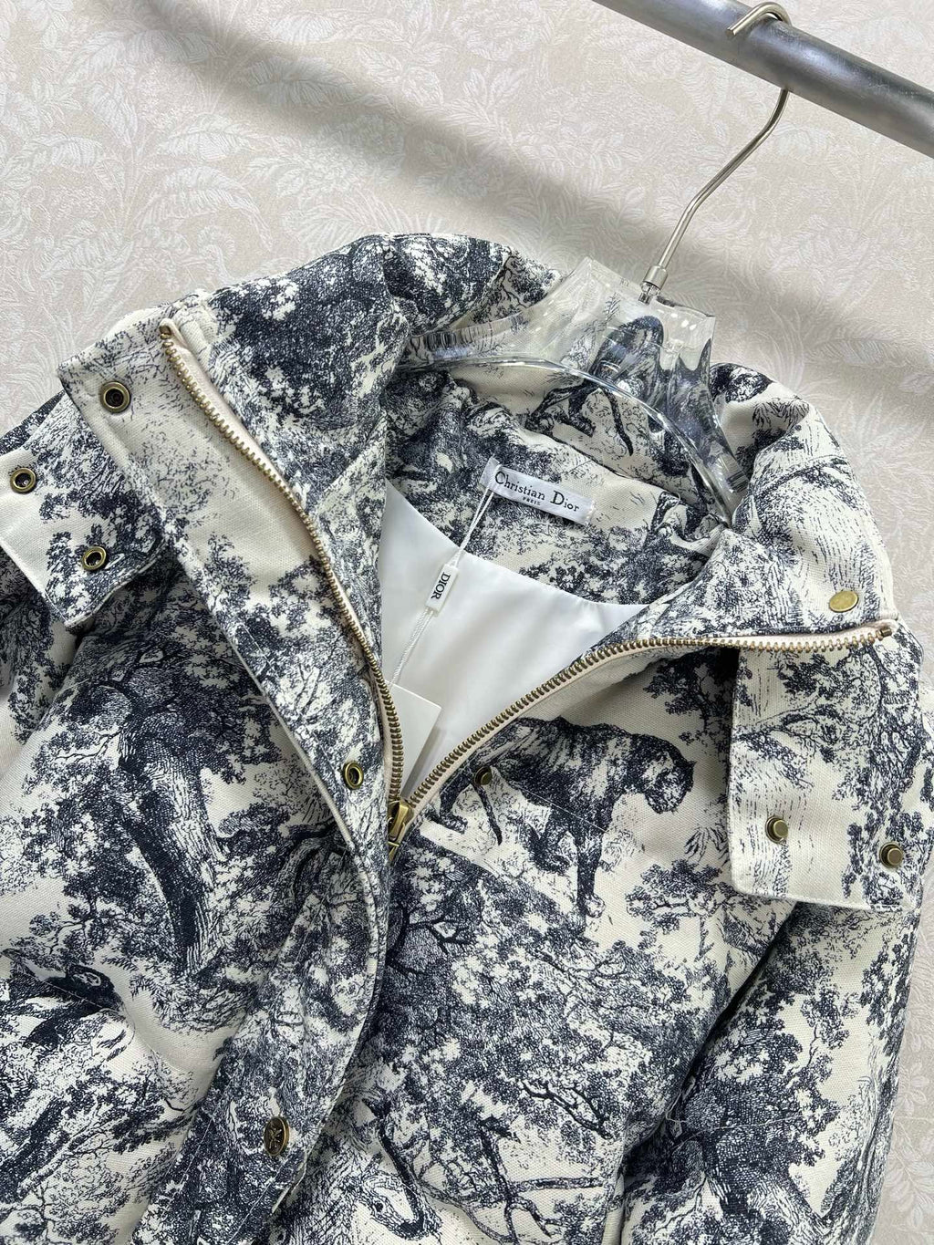 DIOR - Hooded Anorak Technical Taffeta women’s Jacket