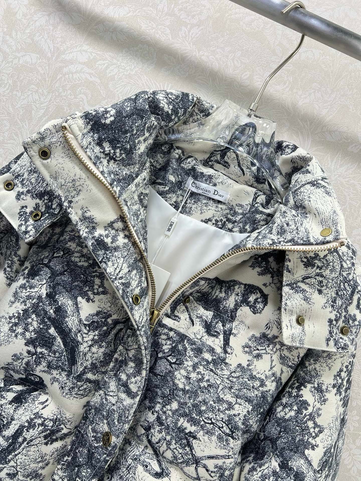 DIOR - Hooded Anorak Technical Taffeta women’s Jacket