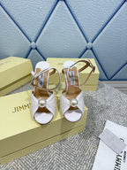 JIMMY CHOO - Women’s Sandals with Pearl