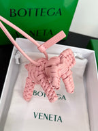 BOTTEGA VENETA - Intrecciato Leather Bag Charm