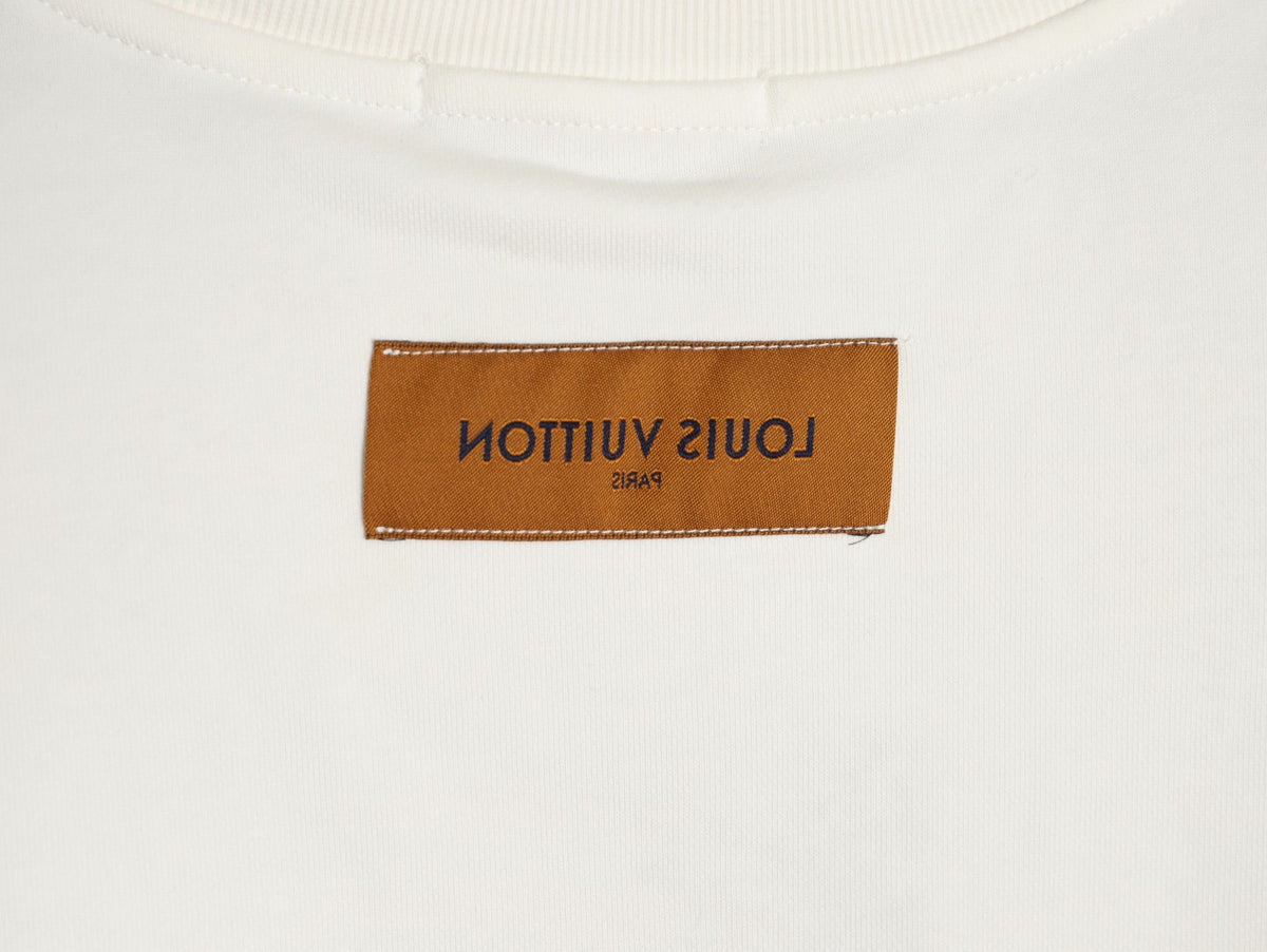 LOUIS VUITTON -unisex Cursive Signature Pullove