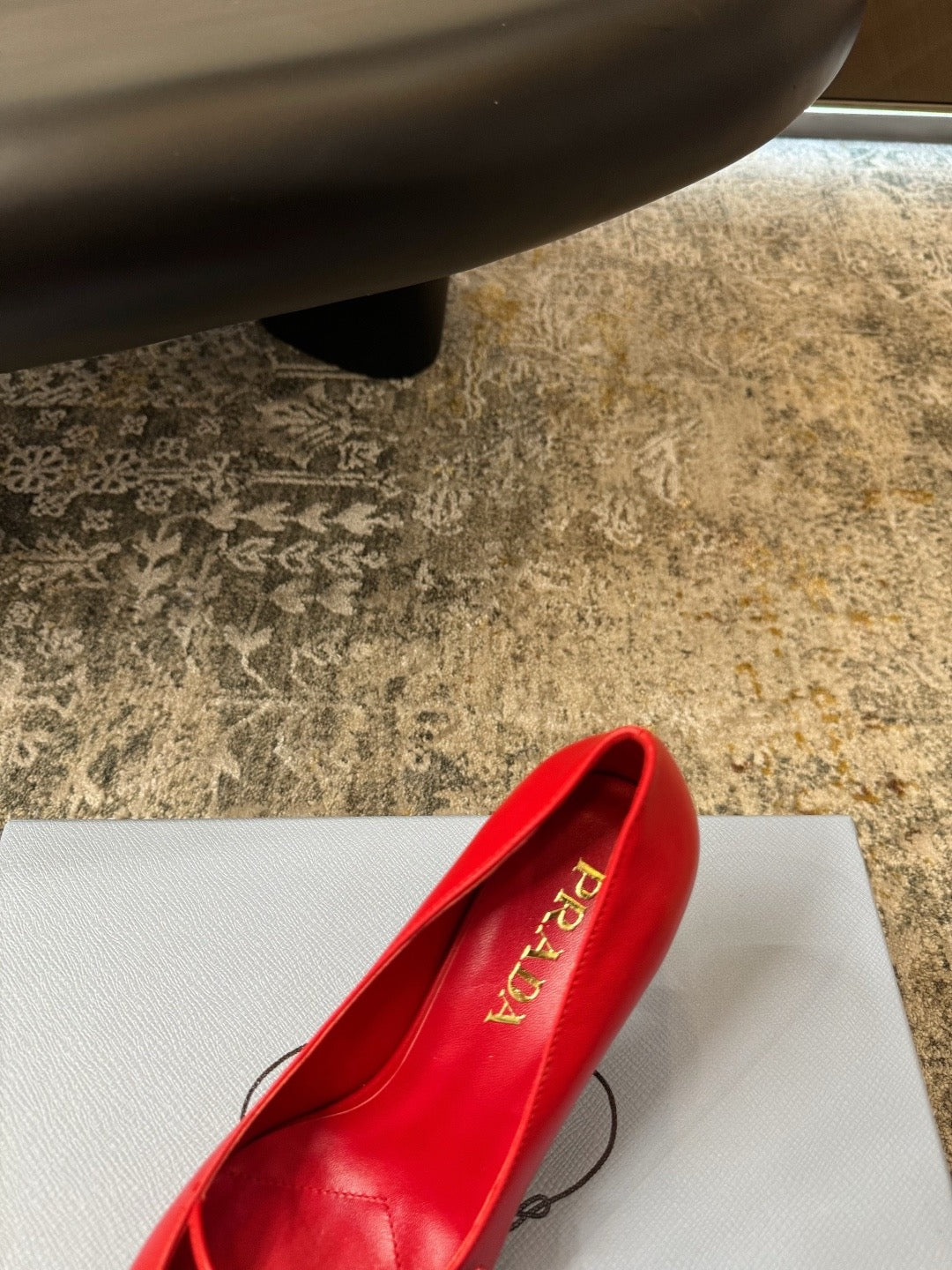 DIOR - open side patent leather heeled pumps