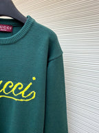 GUCCI  - Knit wool jumper with intarsia unisex