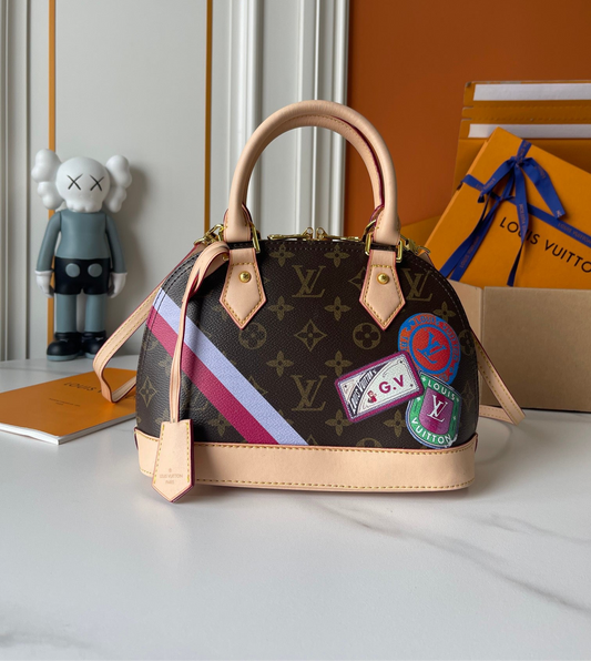LOUIS VUITTON- Lv x TM nano alma