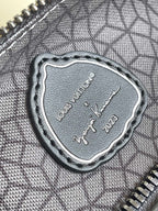 LOUIS VUITTON - LV X YK Monogram Eclipse Reverse Pumpkin Keepall Bandouliere 25