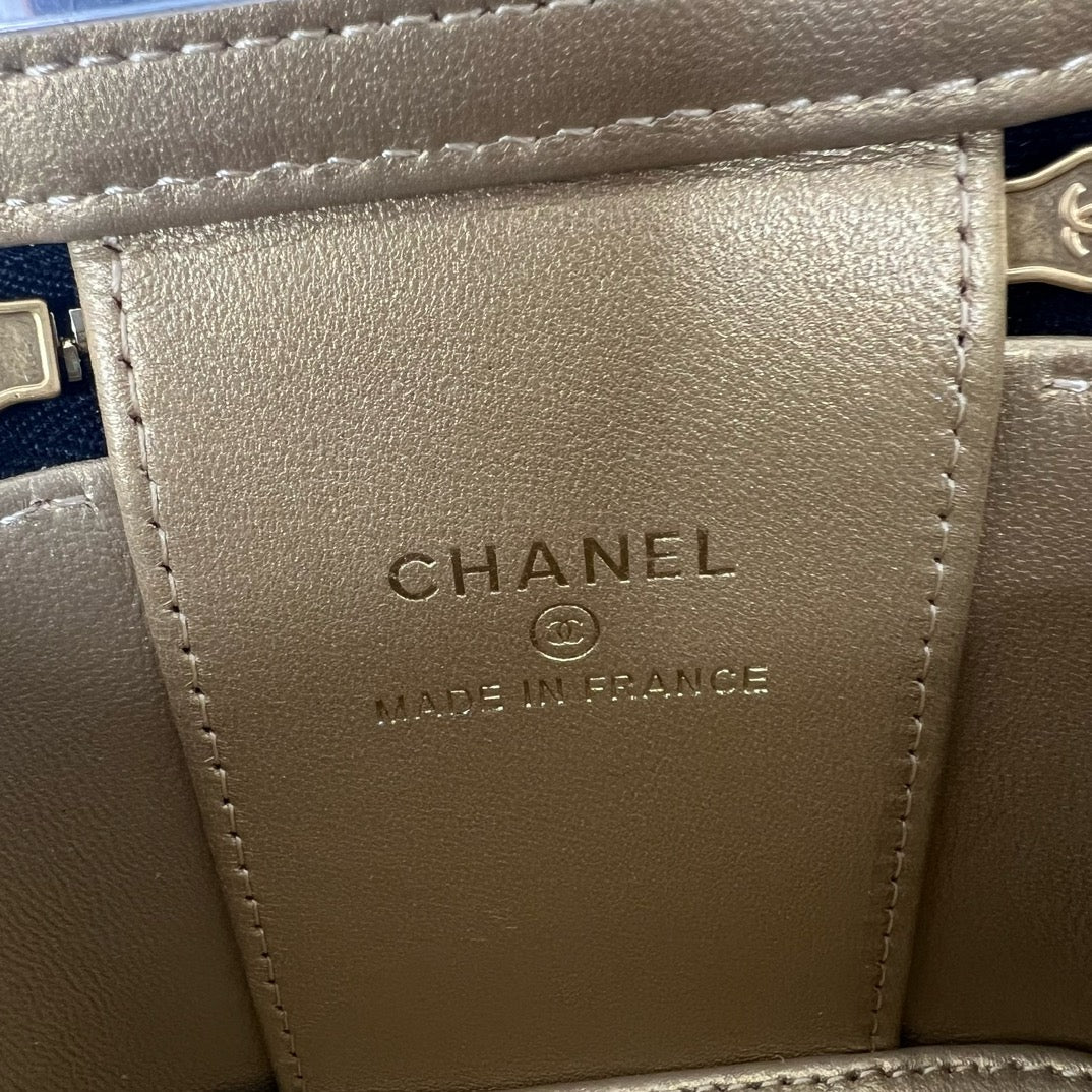 CHANEL - Mini Vanity Cosmetic Bag