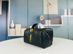SAINT LAURENT - Leather vanity case