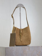 SAINT LAURENT - Icare Medium quilted suede shoulder bag