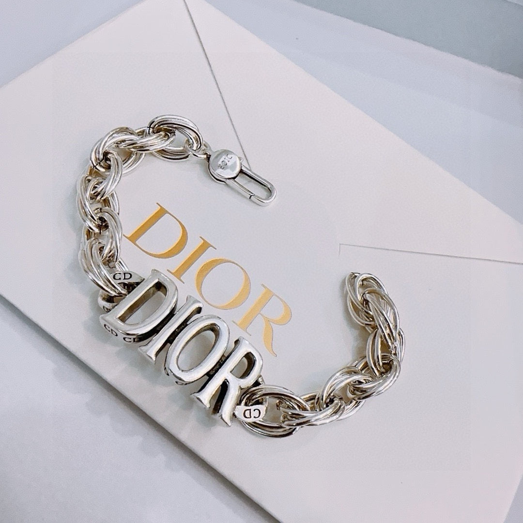 DIOR - CD Icon Chain Link Bracelet