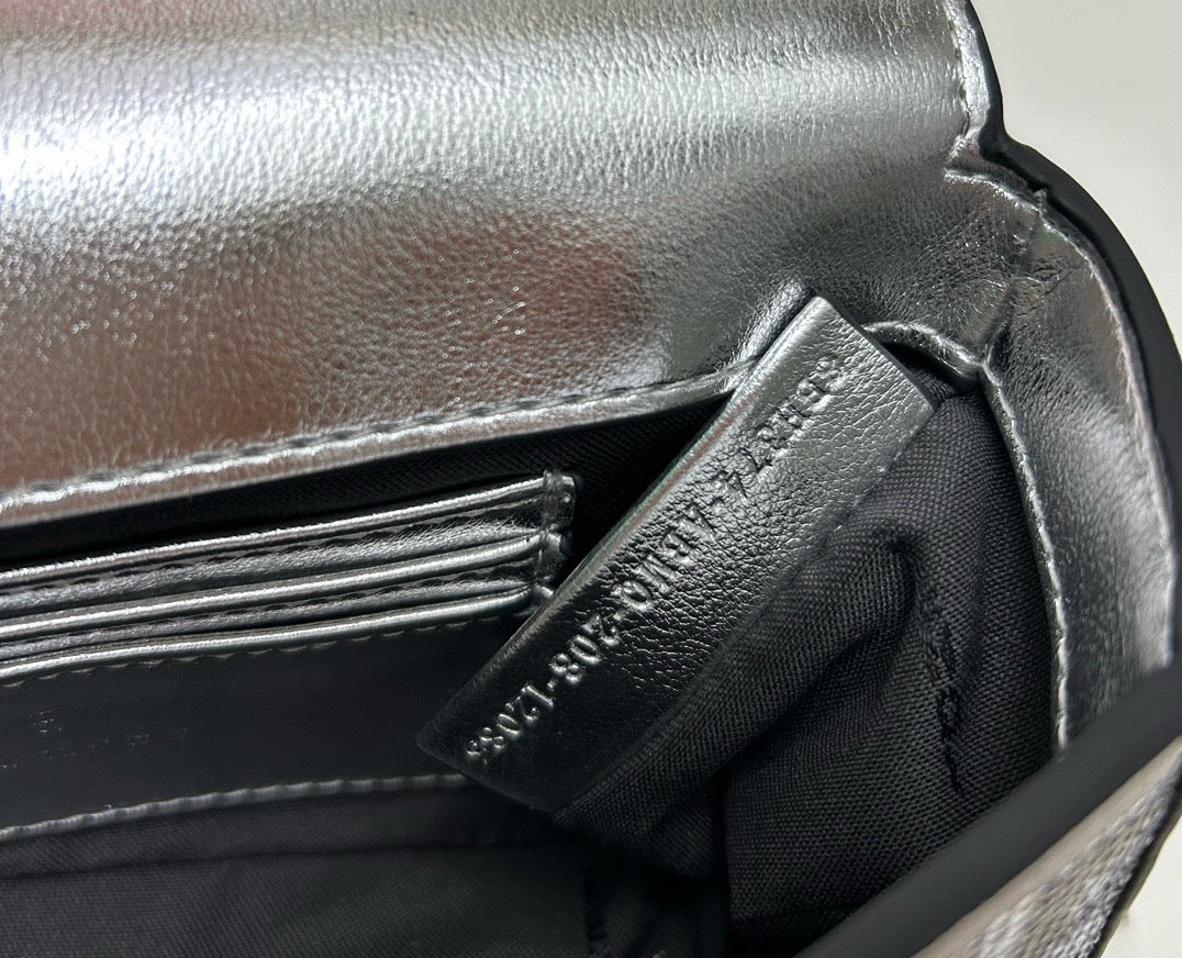 FENDI - Medium Baguette Bag in Crystal FF Motif
