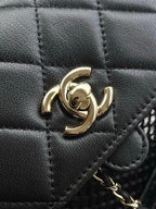 CHANEL - Chanel Mini Caviar Urban Spirit Backpack