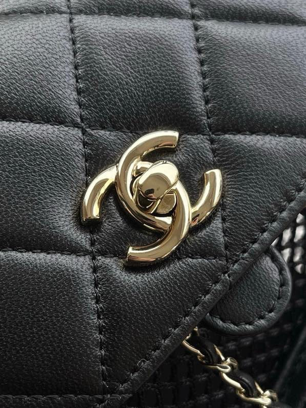 CHANEL - Chanel Mini Caviar Urban Spirit Backpack