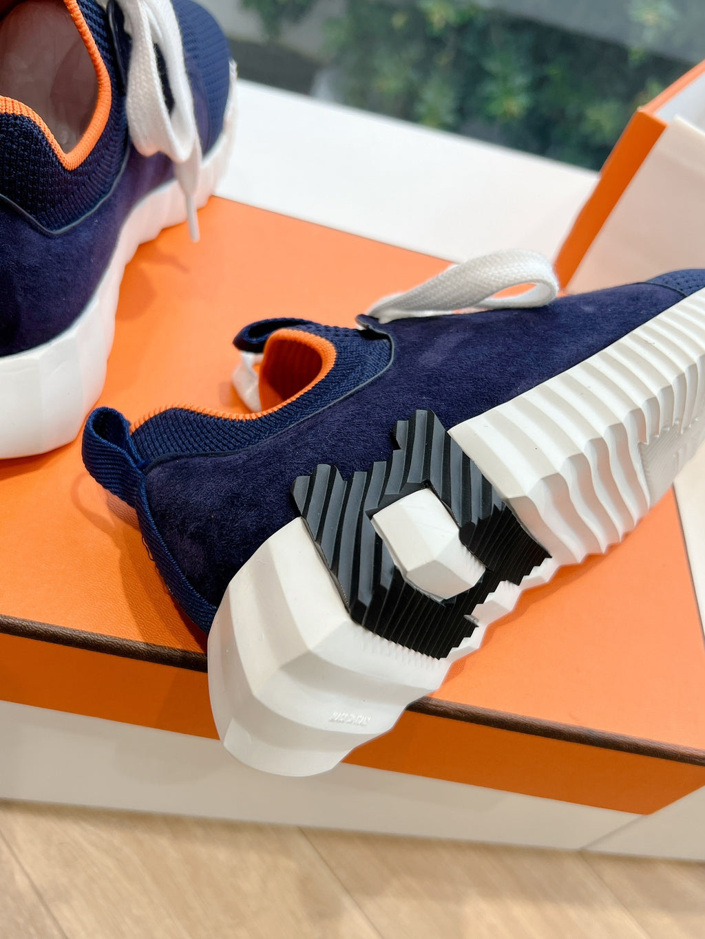 HERMES - Napa sneakers