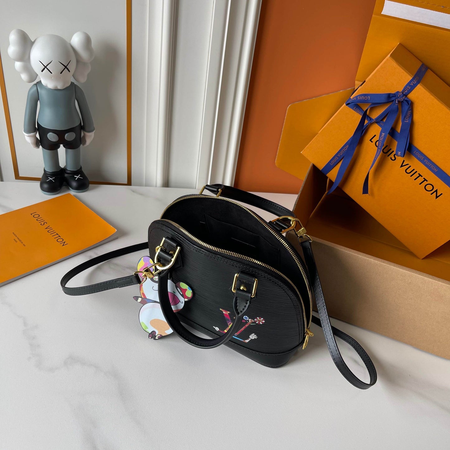 LOUIS VUITTON- Lv x TM nano alma