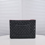 CHANEL - Lambskin O Case clutch bag
