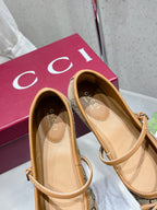 GUCCI - Horsebit Ballet Flat