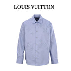 LOUIS VUITTON - Printed Signature Long-Sleeved Shirt