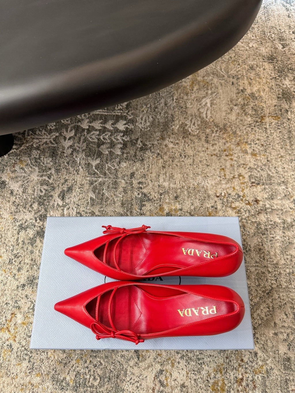 DIOR - open side patent leather heeled pumps