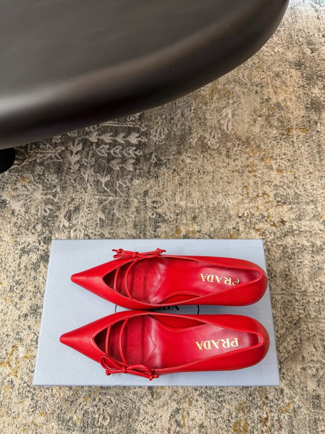DIOR - open side patent leather heeled pumps