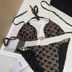 CELINE - SWIMSUIT IN MONOGRAM JERSEY