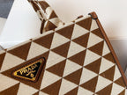 PRADA - Galleria cloth handbag