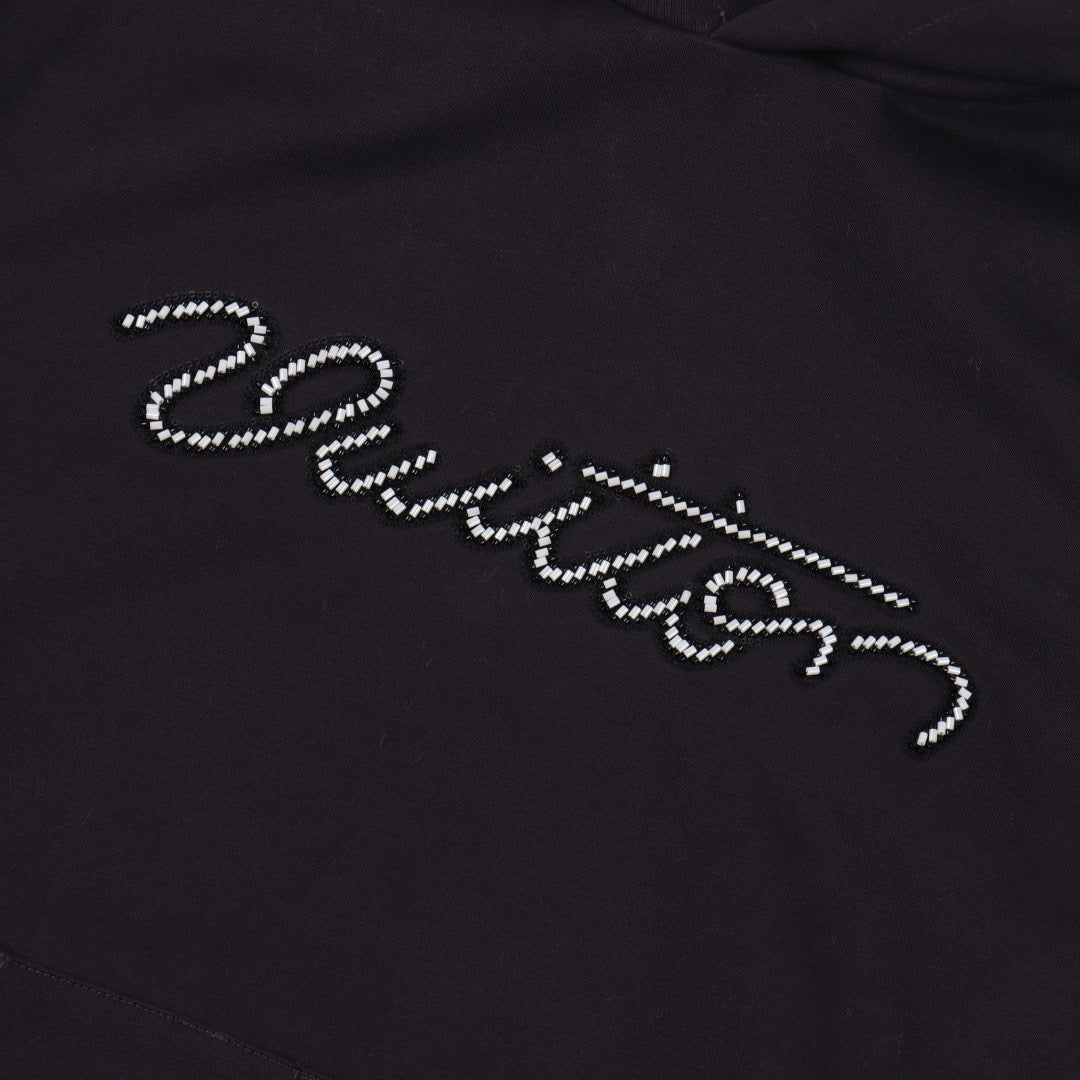 LOUIS VUITTON - Embellished Signature Hoodie